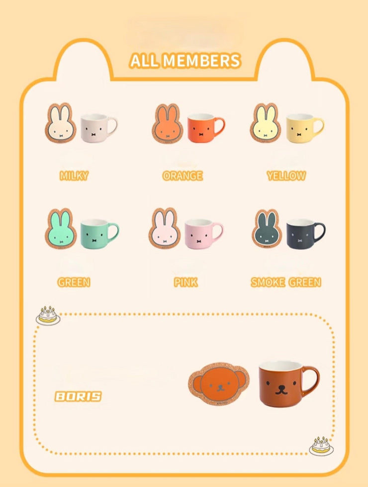 VIPO x Miffy 70th Mug Blind Box