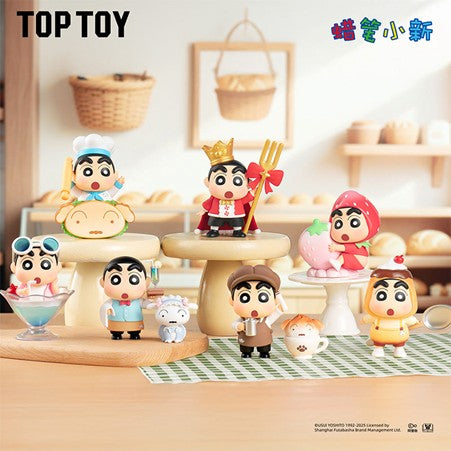 Crayon Shin-chan Delicious Kasukabe Series Figures Blind Box