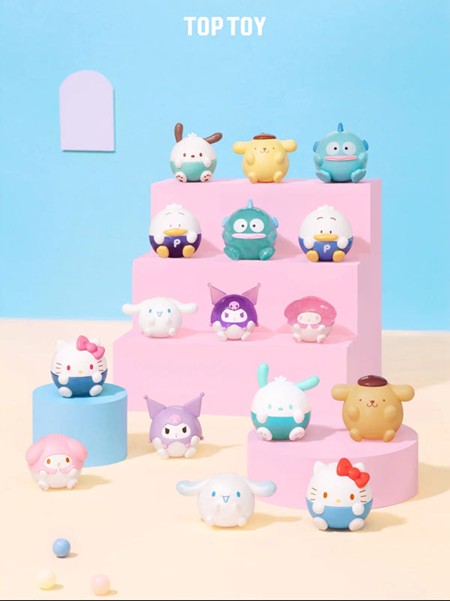 Sanrio Characters Roundy Mini Figures Surprise Blind Bag