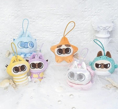Oceanic Azukisan-Deep Sea Adventure Series Plush Pendant Blind Box