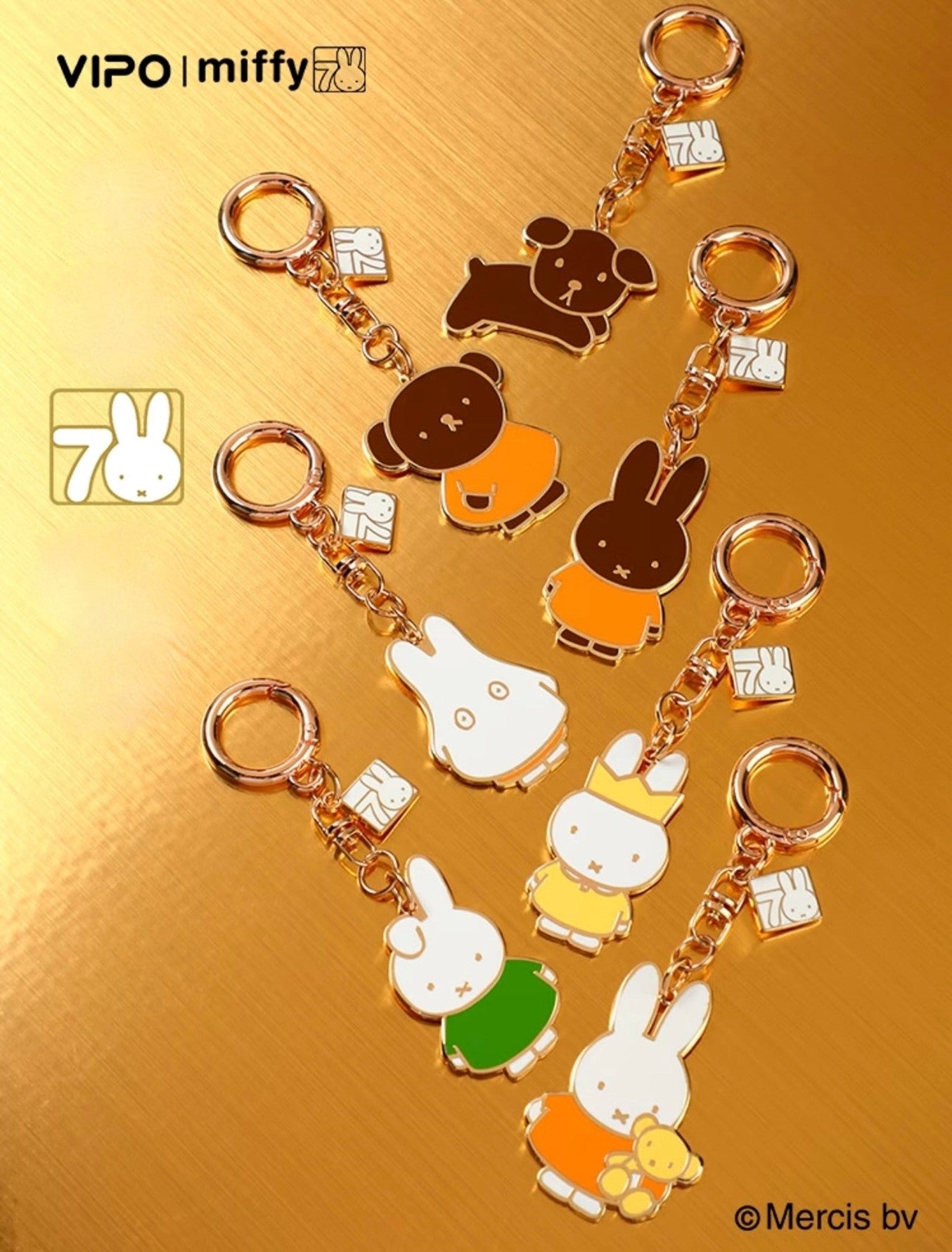 VIPO X Miffy 70th Keychain-Blind Box