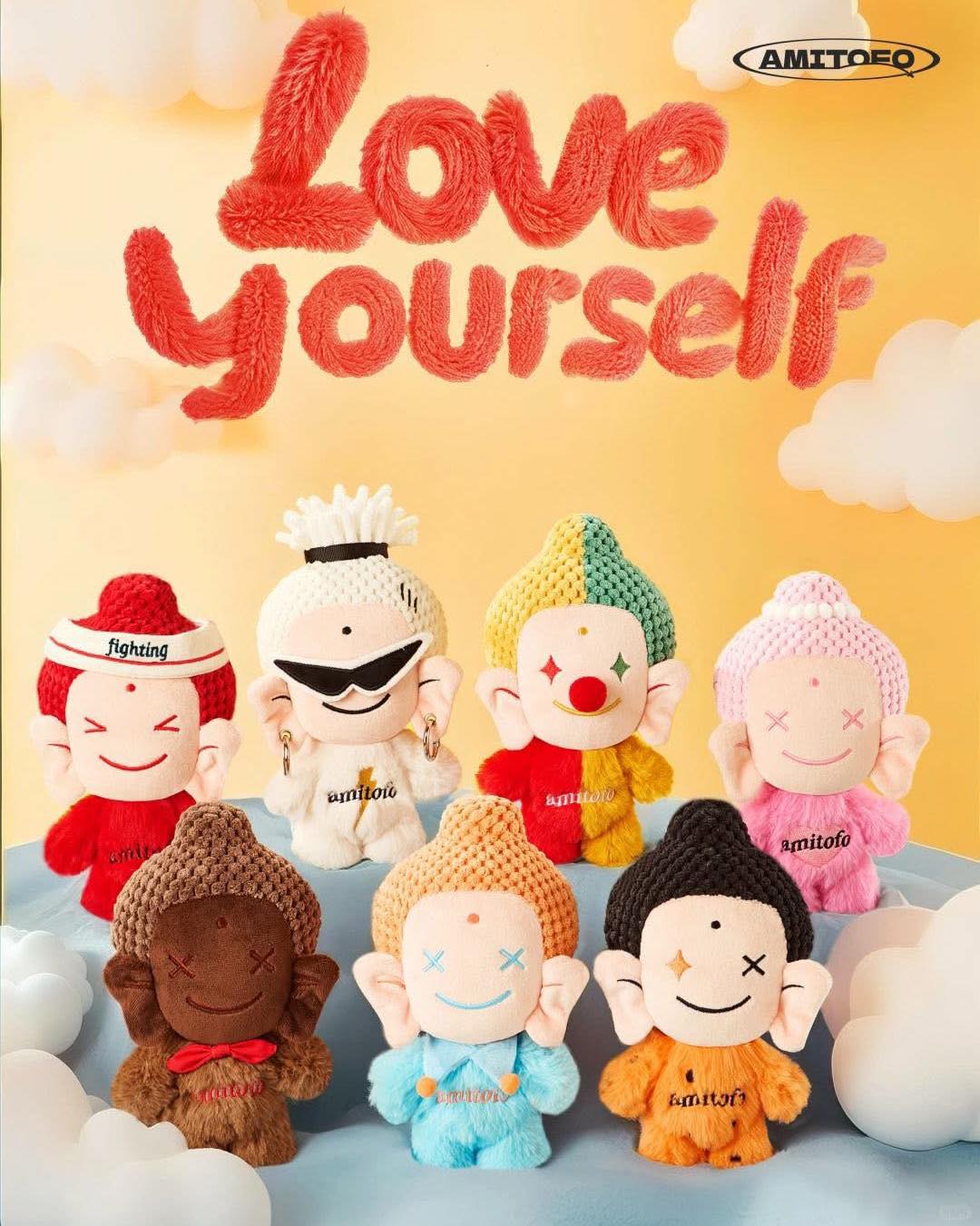 Amitofo Love yourself Plush Blind Box