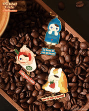 POP MART PUCKY Rabbit Cafe Series-Badge Blind Box