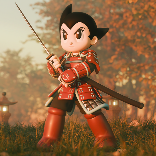 [Pre-Order] Astro Boy Red Boots Samurai