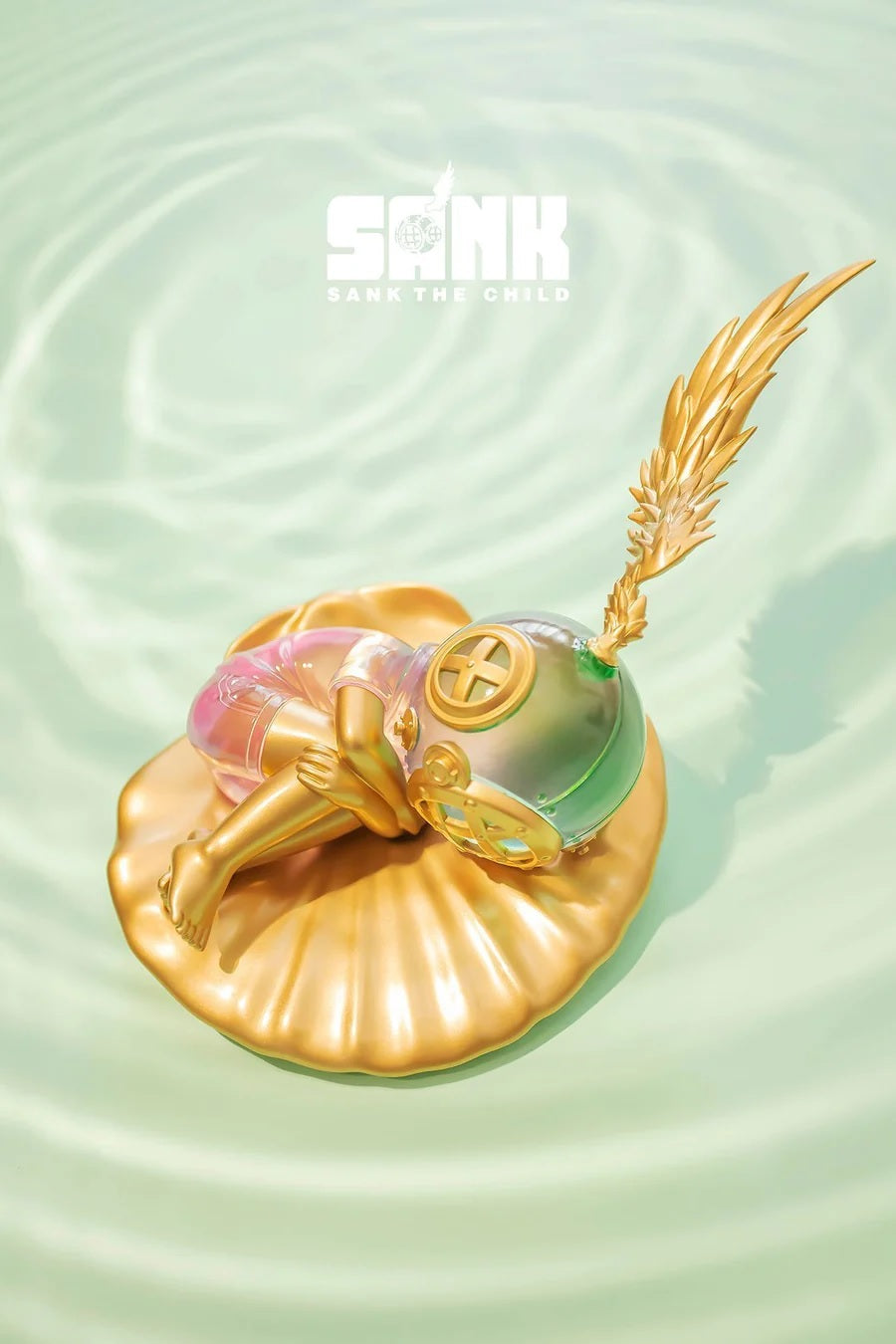 Sank Turbulent - Spectrum Series - Green & Pink