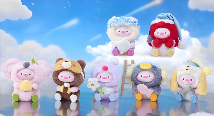 GeeGeePig - Pajamas Lullabies Plush Keychain Blind Box