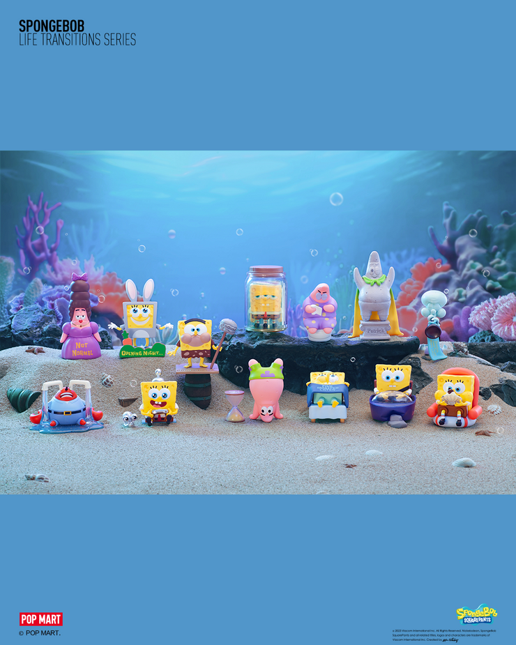 POP MART SpongeBob Life Transitions Series