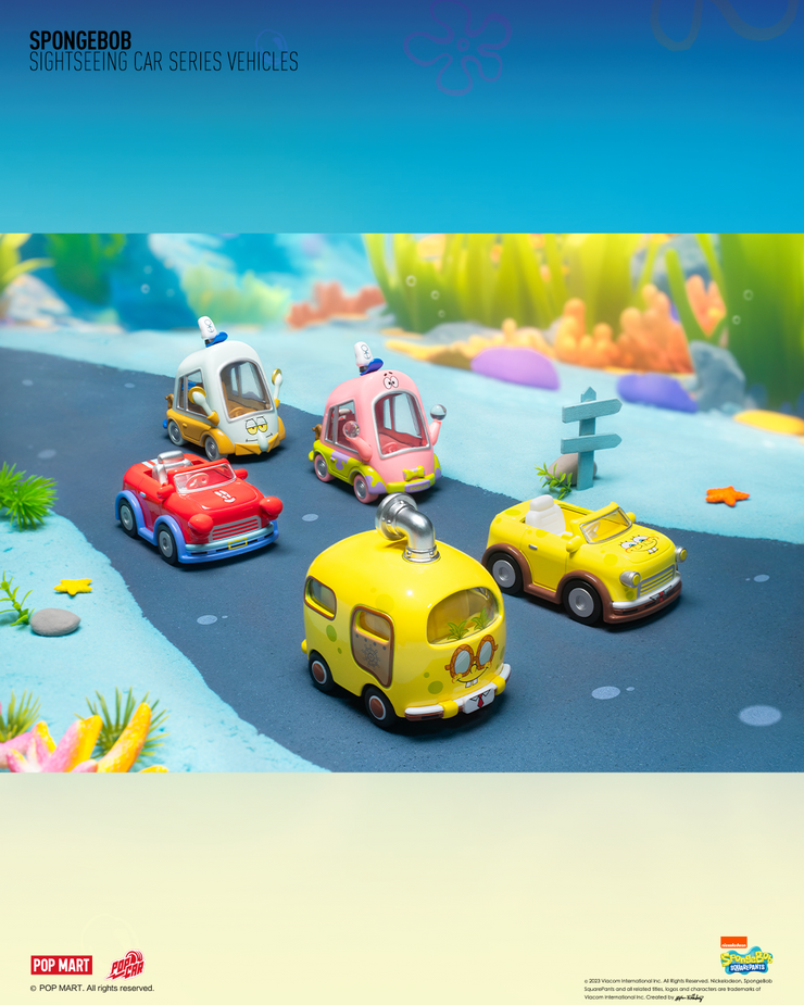 POP MART SpongeBob Sightseeing Car Series Vehicles Series