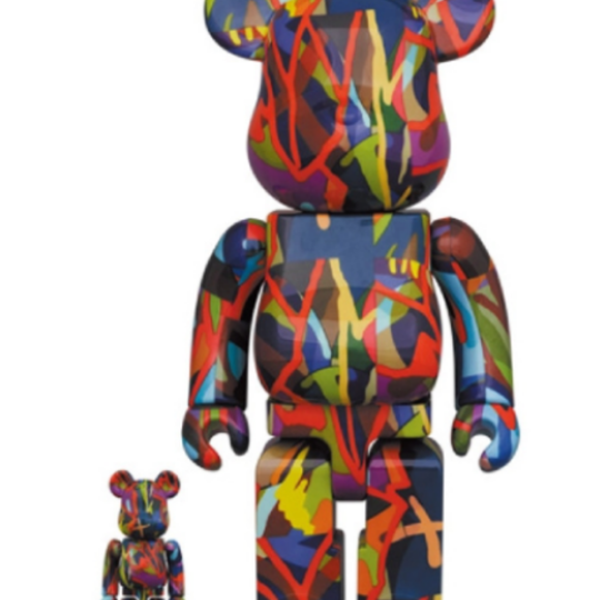 BE@RBRICK Kaws Tension 100% & 400%