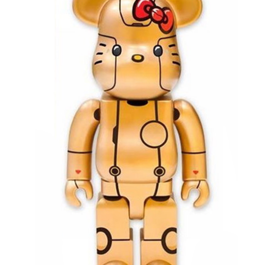 BE@RBRICK Robot Kitty Gold 400%