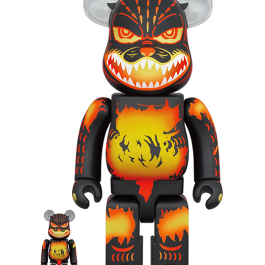 BE@RBRICK Godzilla vs Destoroyah 100% & 400%