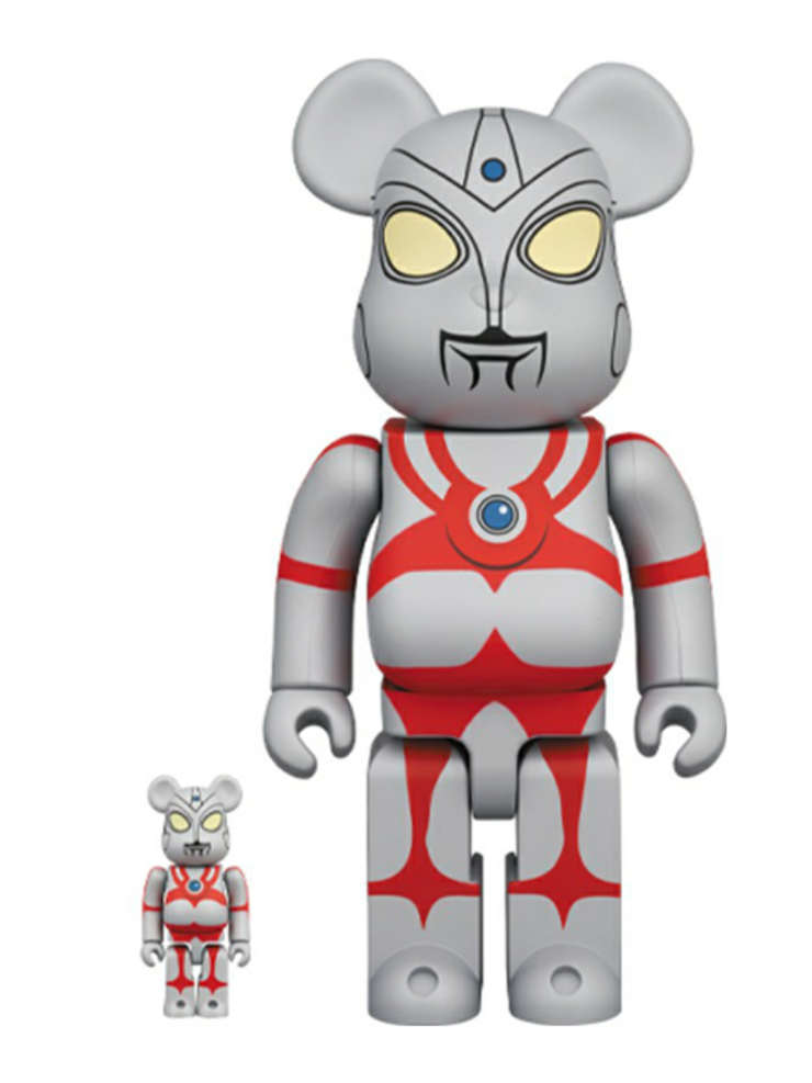 BE@RBRICK Ultraman A 100% & 400%
