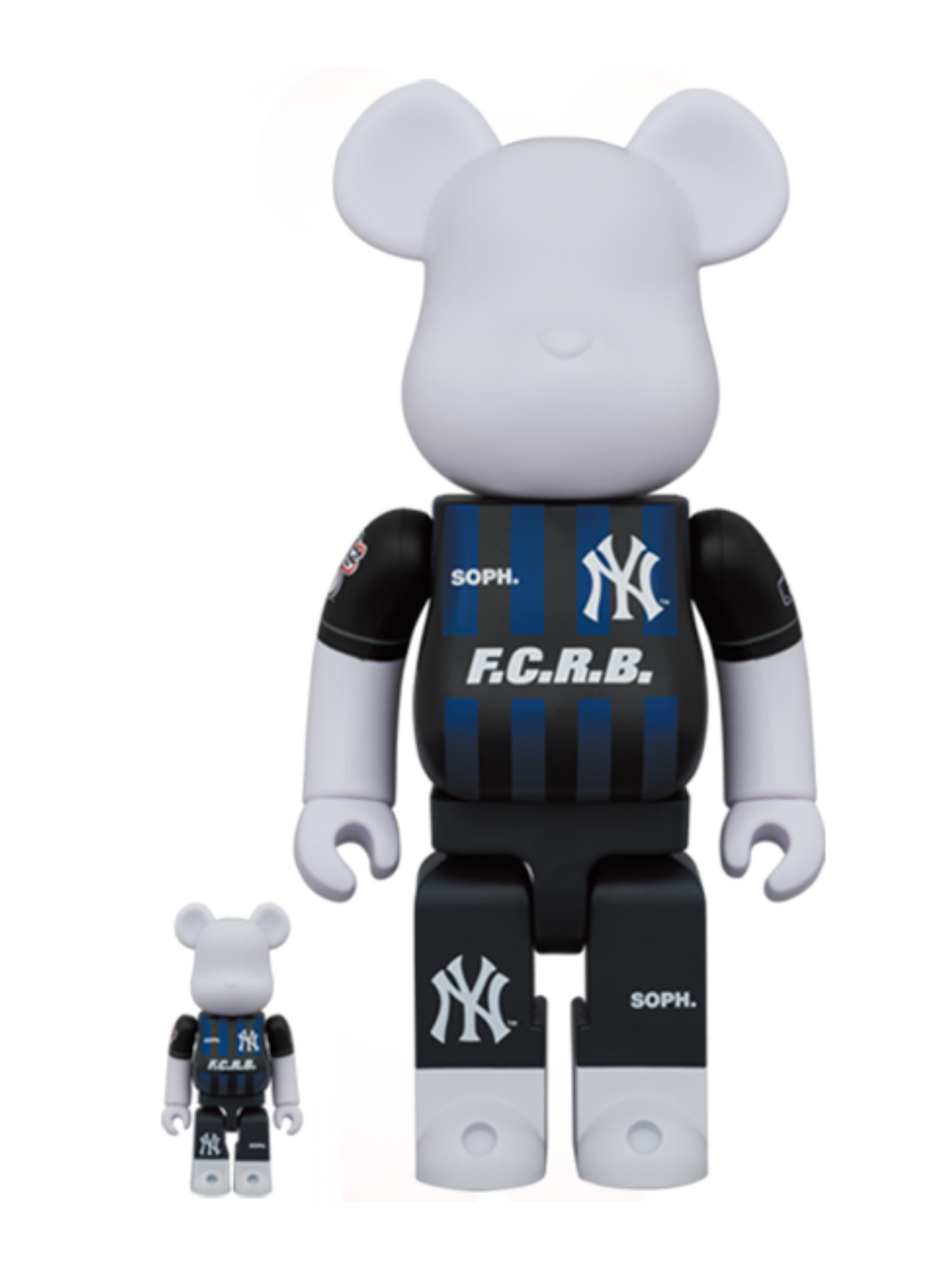 BE@RBRICK FCRB x New York Yankees 100% & 400% – ActionCity