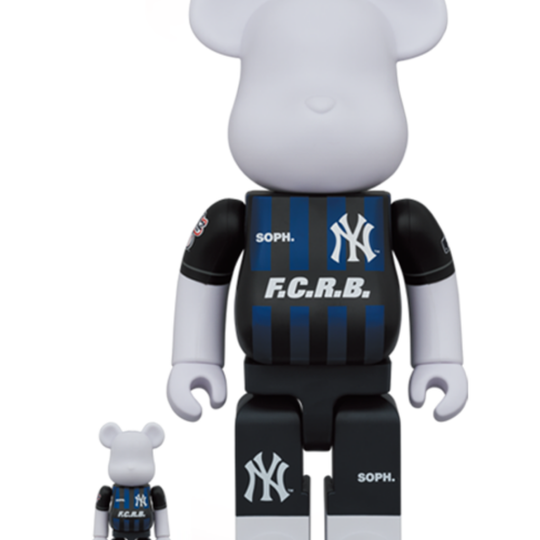 BE@RBRICK FCRB x New York Yankees 100% & 400%