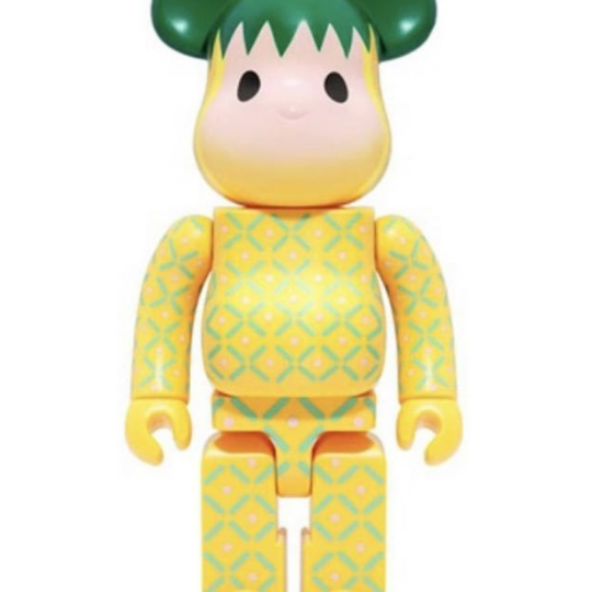 BE@RBRICK x CLOT Summer Fruits Pink Pineapple 1000%