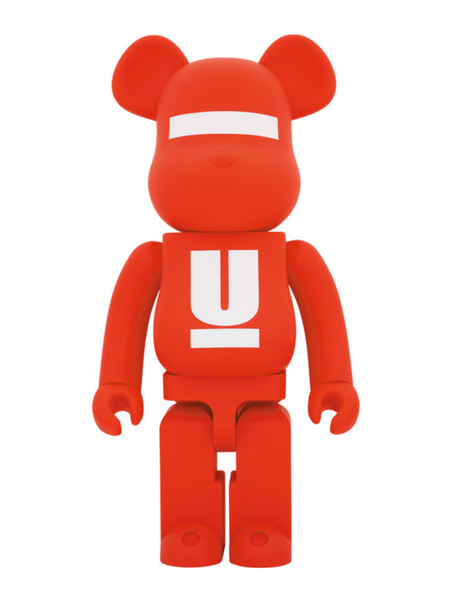 UNDERCOVER - BE@RBRICK UNDERCOVER LOGO 100％ & 400％ BE@RBRICK Undercover Logo Red 1000% – ActionCity