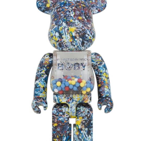 BE@RBRICK My First B@by Jackson Pollock 1000%