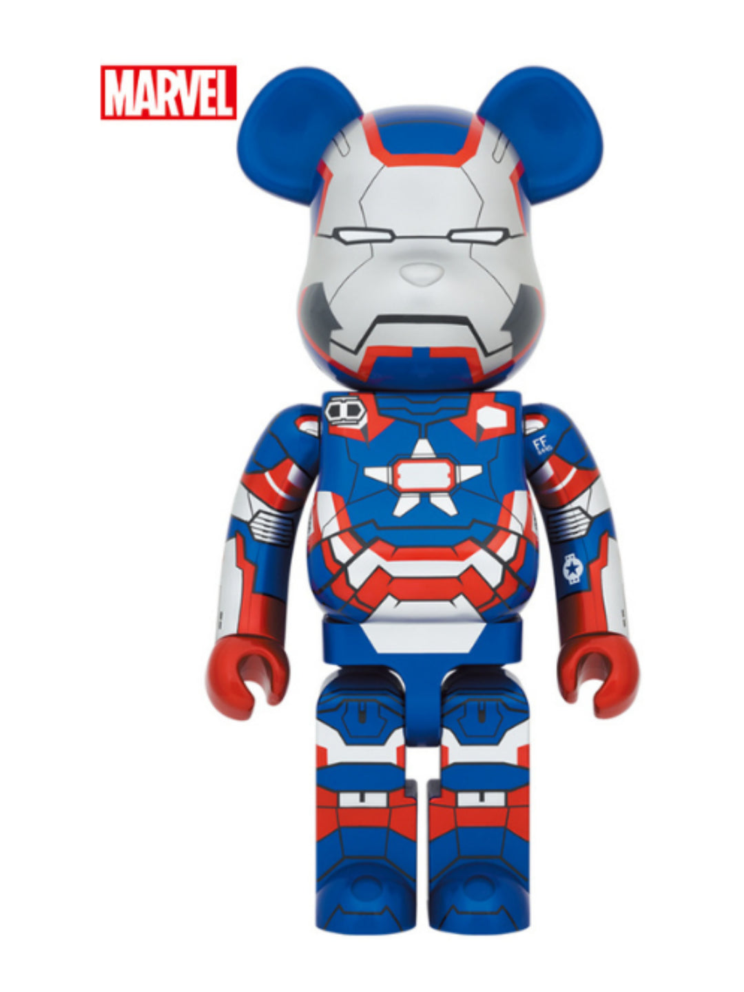 BE@RBRICK - 新品　BE@RBRICK IRON PATRIOT 1000％　送料無料 BE@RBRICK Iron Patriot 1000% – ActionCity