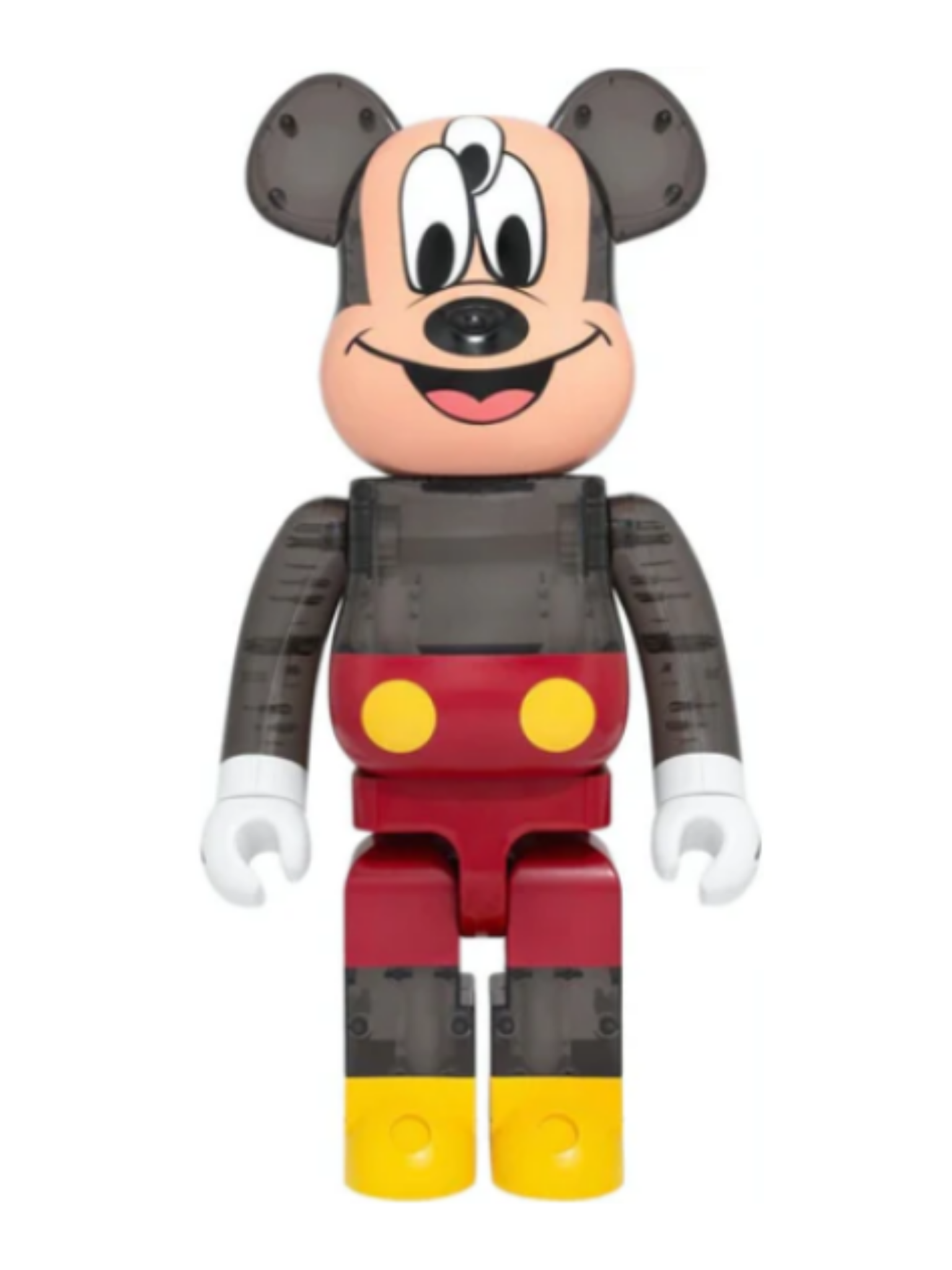 BE@RBRICK CLOT 3-Eyed Mickey Transparent 1000% – ActionCity