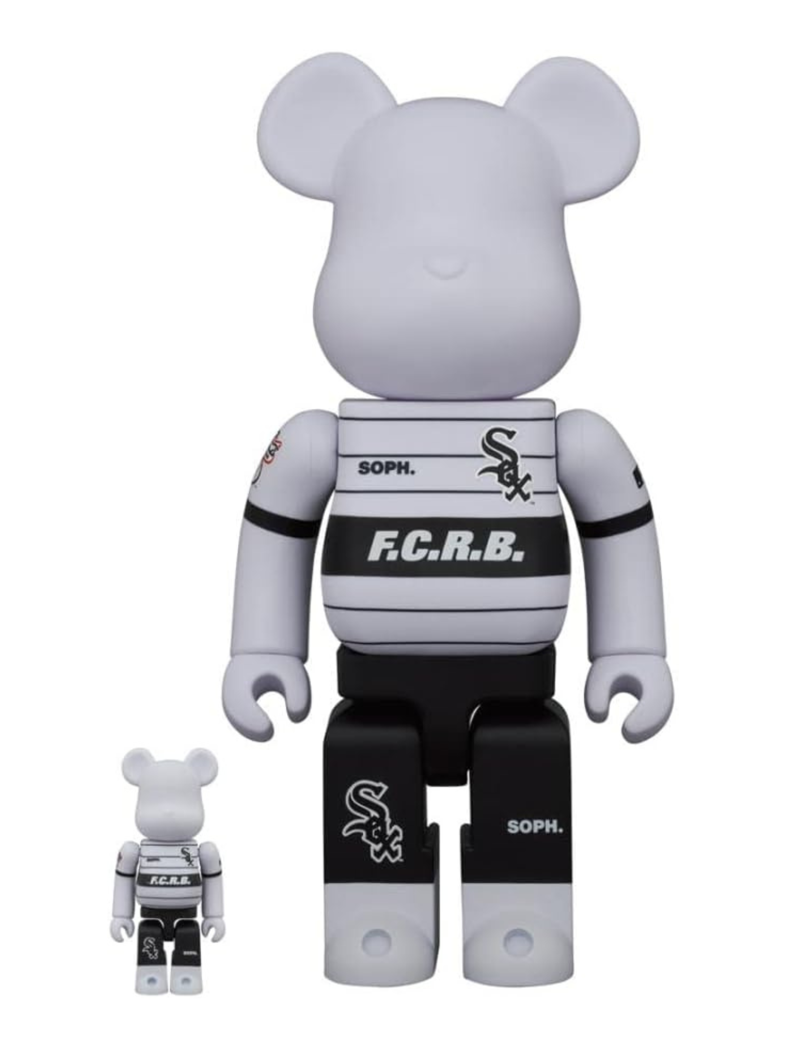 Bearbrick F.C.R.B × CHICAGO WHITE SOX 100% & 400% – ActionCity