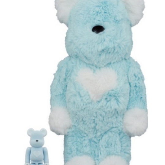 BE@RBRICK Valmuer Blue 100% & 400%