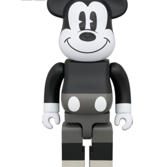[Pre-Order] BE@RBRICK MICKEY MOUSE B&W Ver. (MICKEY MOUSE & FRIENDS) 400％
