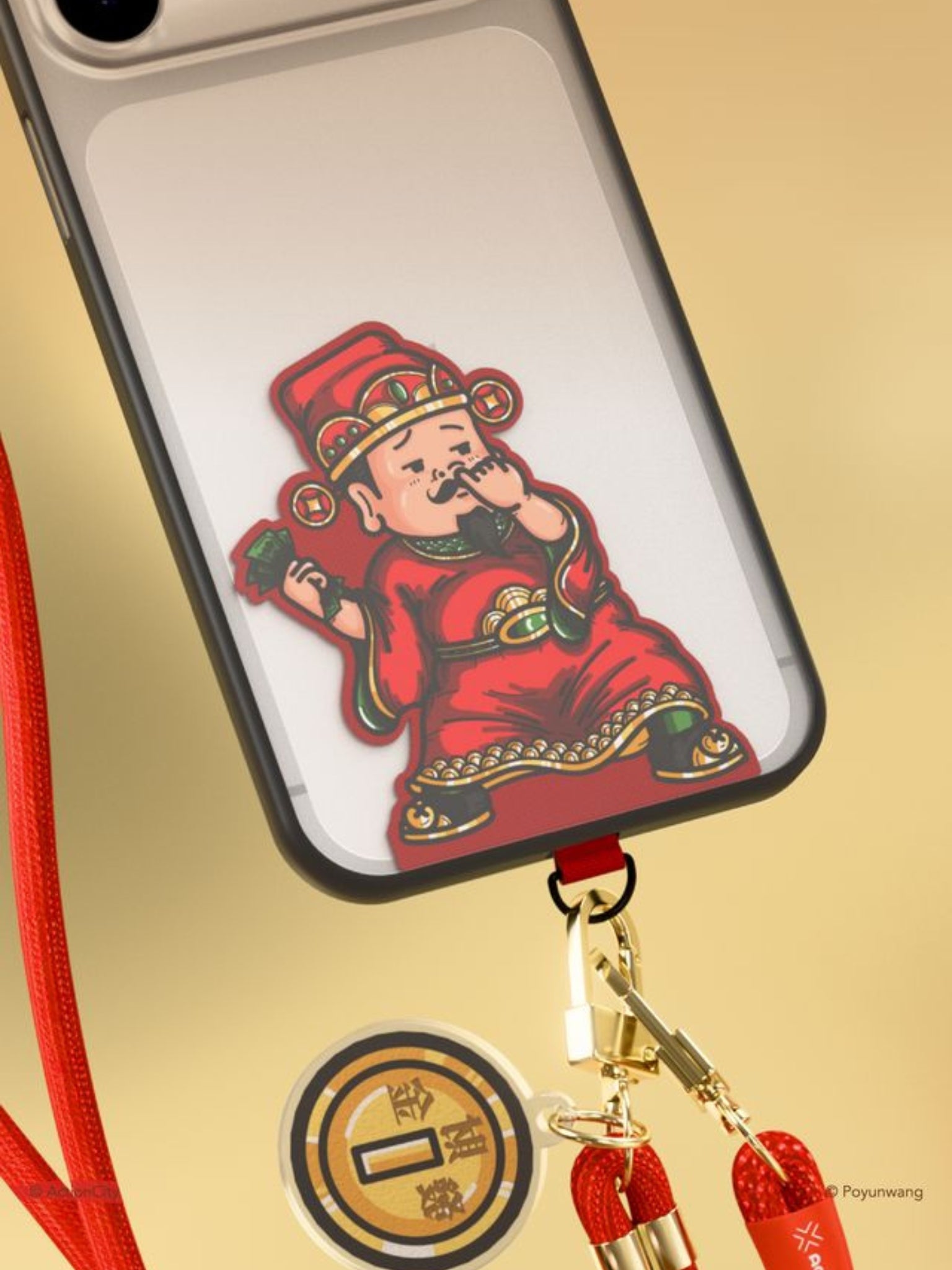 ActionCity x POYUNWANG CNY 2026 Phone Straps - ActionCity