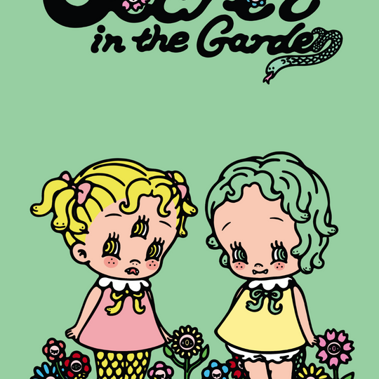 The Secret In The Garden - MEDUSASA AND DASSI Digital Art Print