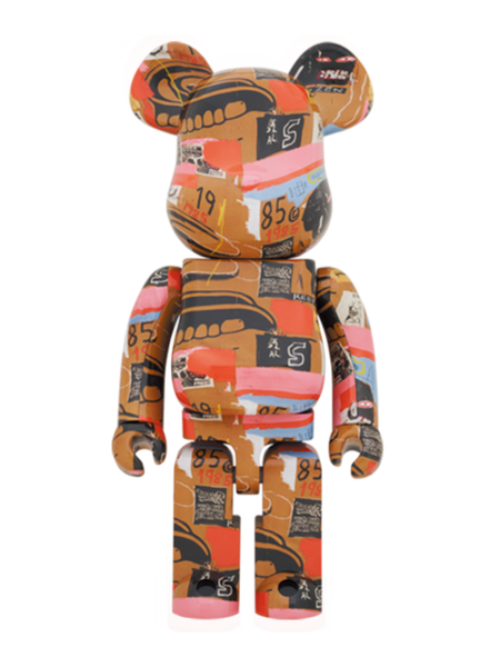 【新品】1000%AndyWarhol×JEAN-MICHEL #2 BE@RBRICK Andy Warhol x Jean Michel Basquiat #2 1000% – ActionCity