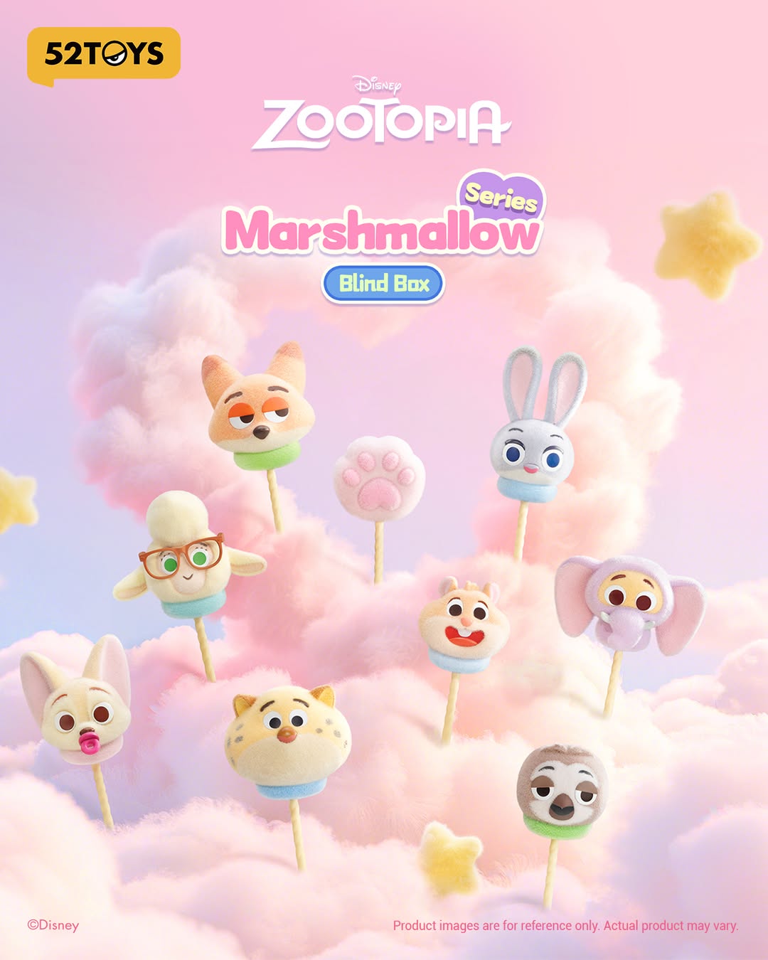 Zootopia Marshmallow Series Blind Box