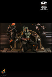 TMS056B - The Mandalorian (Season 2) - 1/6th scale Boba Fett (Repaint Armor) and Throne Collectible Set (Special Edition)