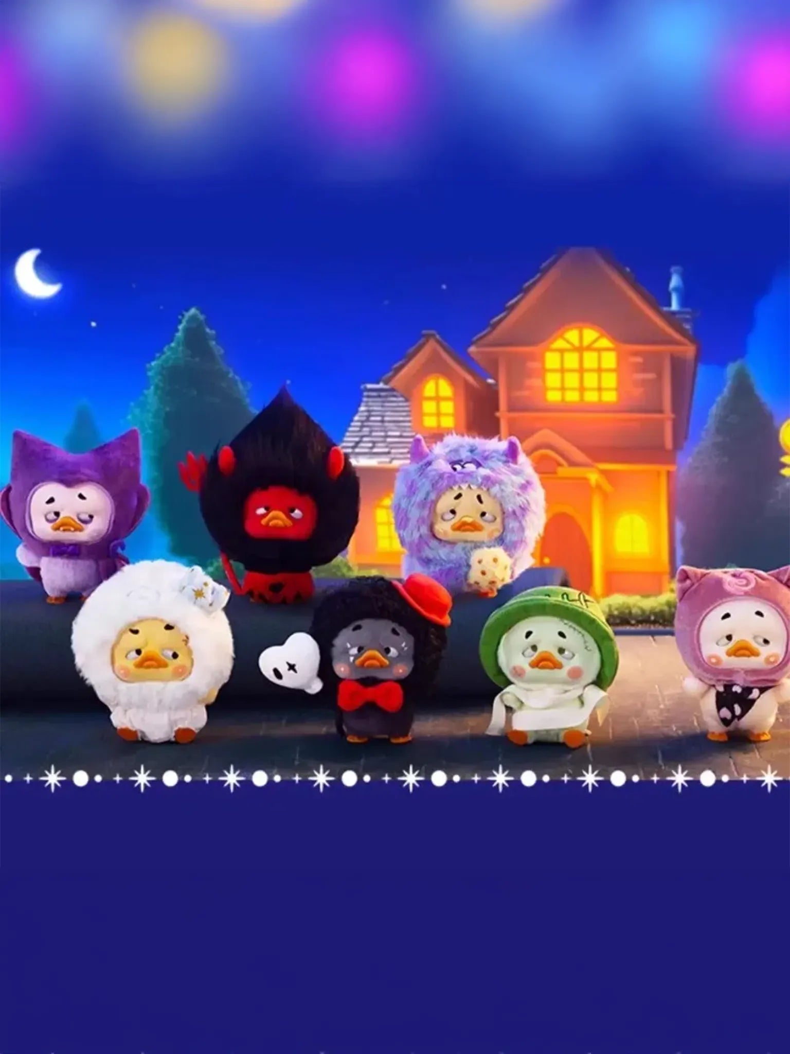 Pocket-Upsetduck-Colorful Player Duck Plush Keychain Blind Box