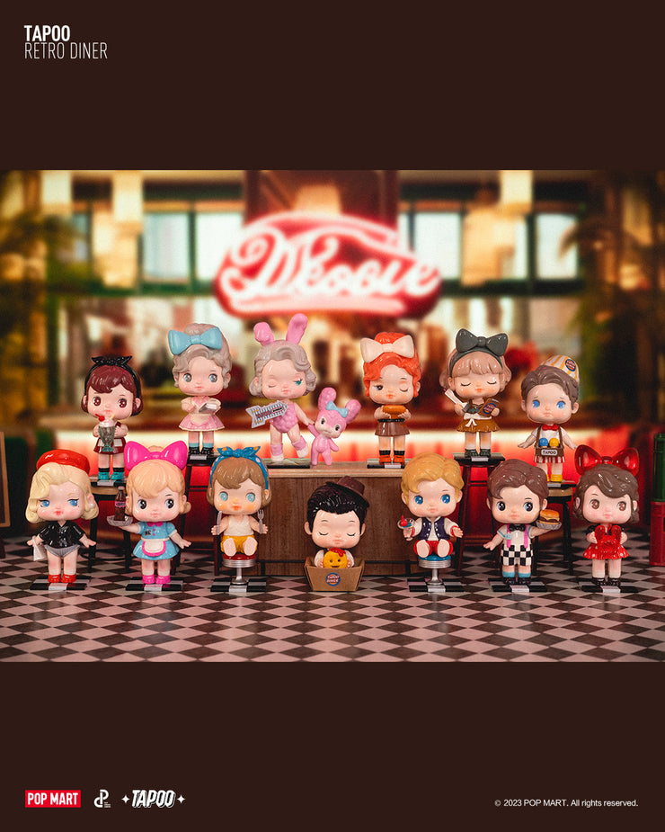 POP MART Tapoo Retro Diner Series