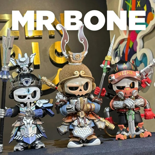 Mr.Bone Set Of 3 - Wukong , Nezha, Yang Jian