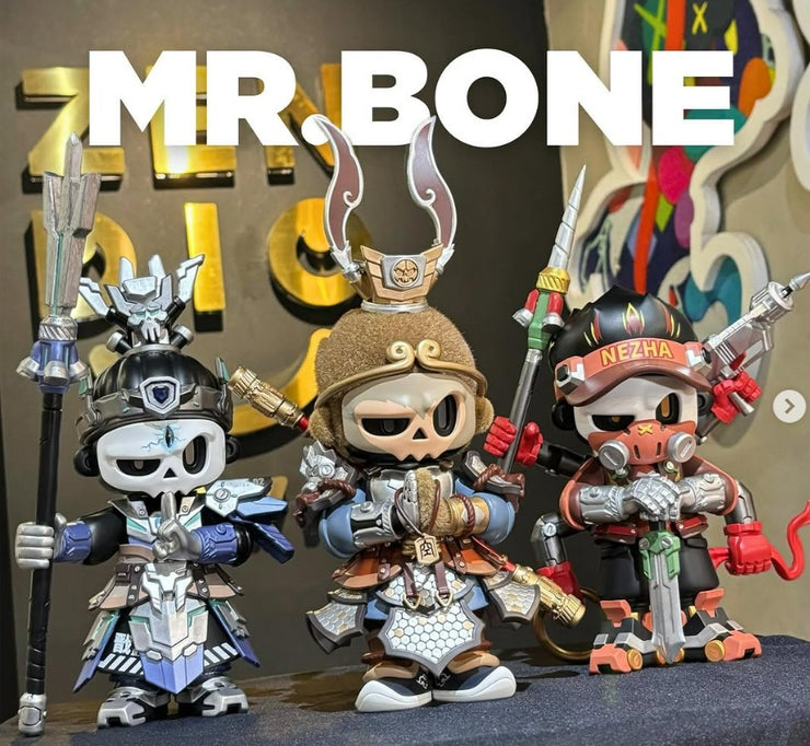 Mr.Bone Set Of 3 - Wukong , Nezha, Yang Jian