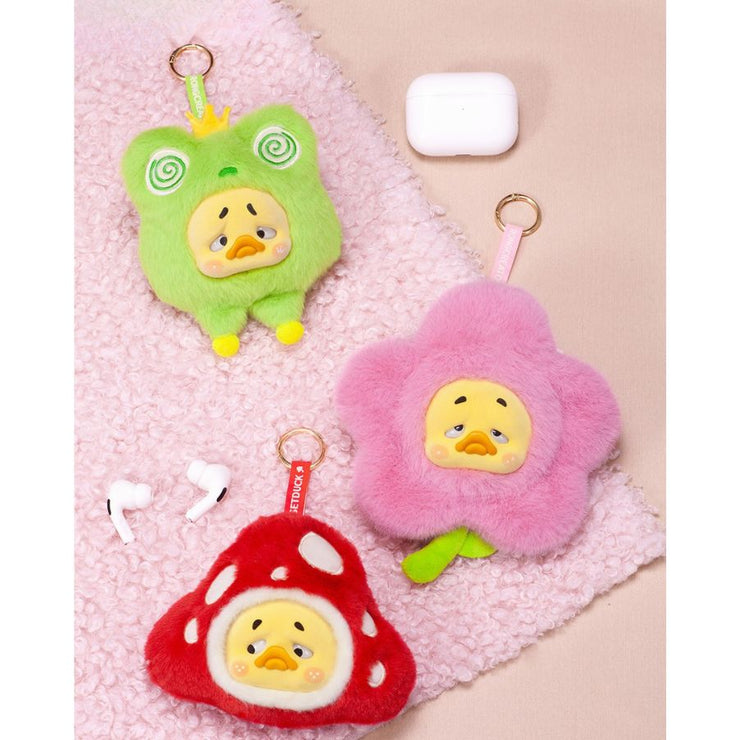 Upset Duck Fable Rebels Duck Plush Earphone Case
