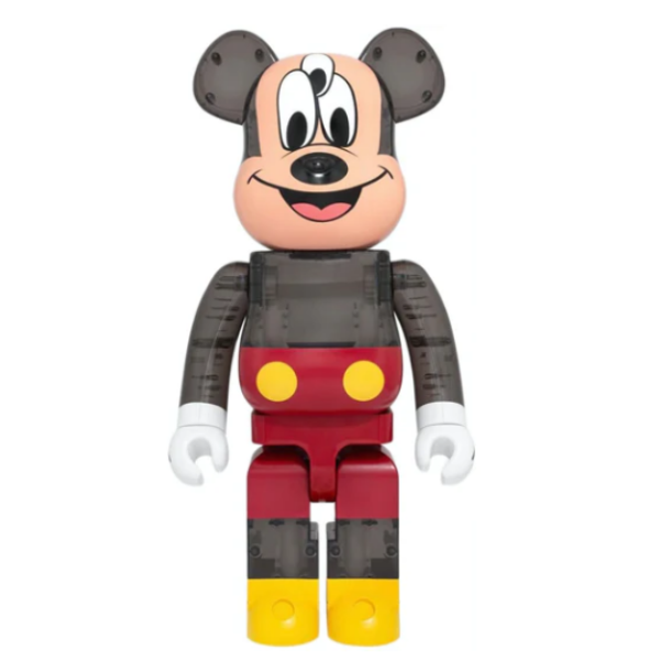 BE@RBRICK CLOT 3-Eyed Mickey Transparent 1000%