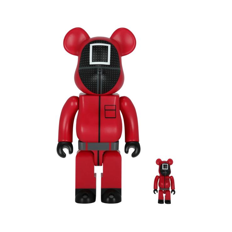BE@RBRICK Squid Game Guard □ 100％ & 400％