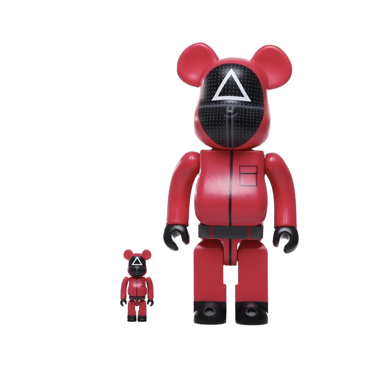 BE@RBRICK Squid Game Guard △ 100％ & 400％