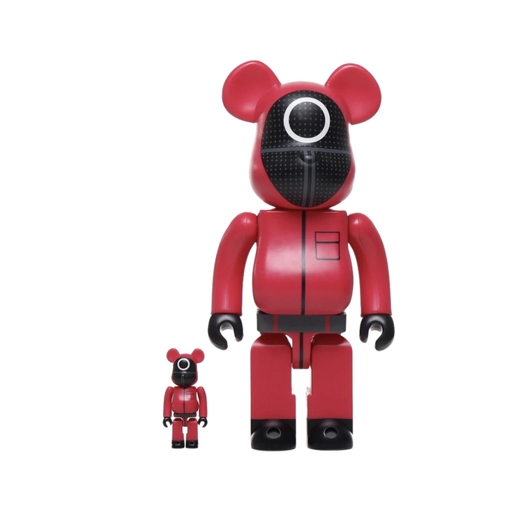 BE@RBRICK Squid Game Guard ○ 100％ & 400％