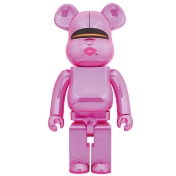 その他 Bearbrick PINK GOLD CHROME 1000% BE@RBRICK PINK GOLD CHROME 1000％