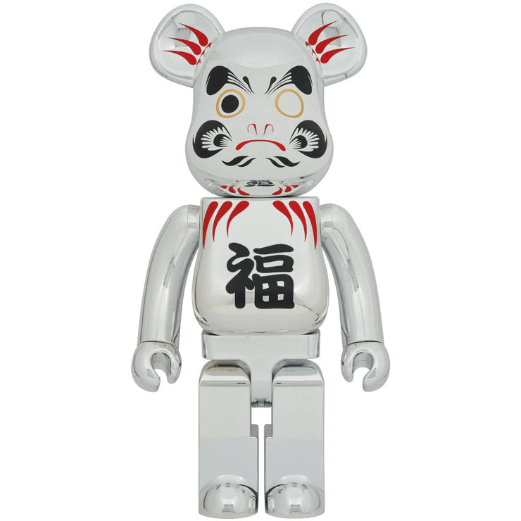 BE@RBRICK Daruma Silver Plated 1000% (ASK)