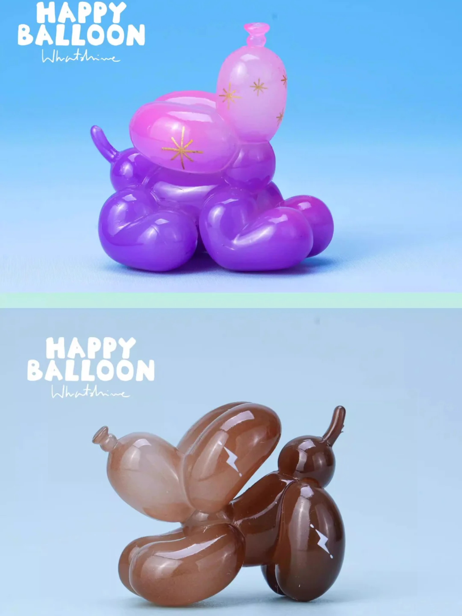 Balloon Dog 置物 2体セット Happy Balloon Dog Blind Box Series 2 – ActionCity