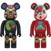 BE@RBRICK Keiichi Tanami 1000% Red & Black