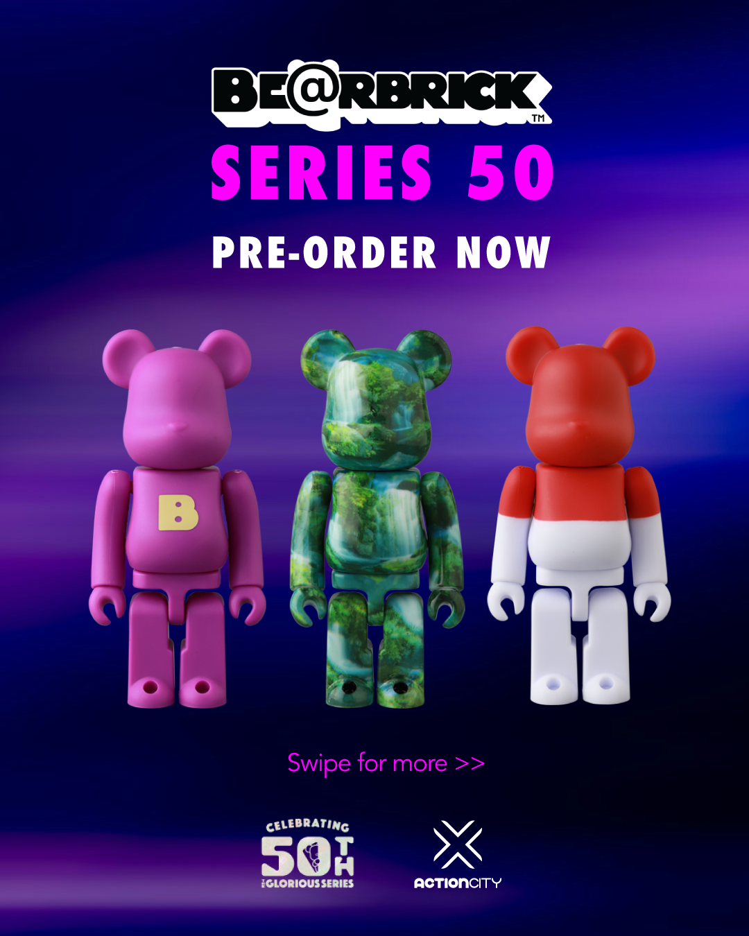 Bearbrick Series 50