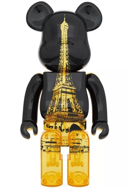 Bearbrick Eiffel Tower Golden Gown Ver. 100% & 400%