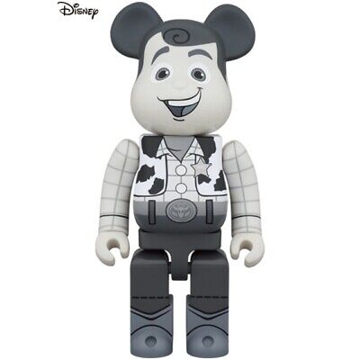 BE@RBRICK WOODY B&W Ver. 1000%