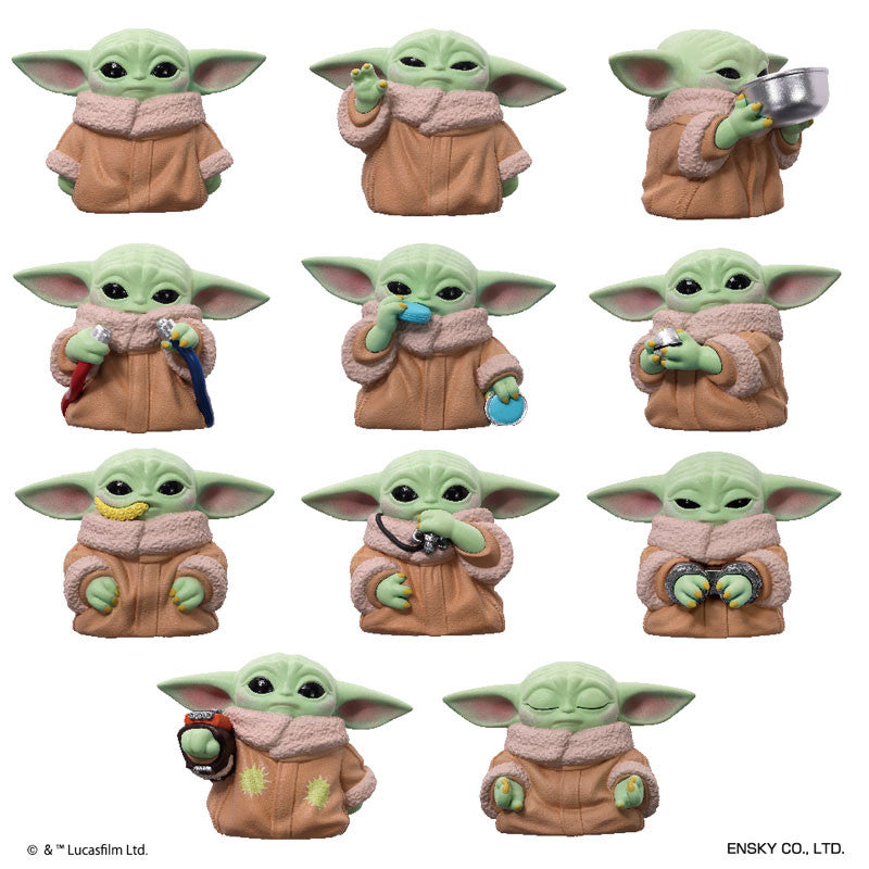 Star Wars: The Mandalorian Grogu Soft Vinyl Puppet Mascot Blind Pack