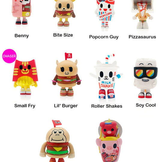 tokidoki Fast Food Besties Series