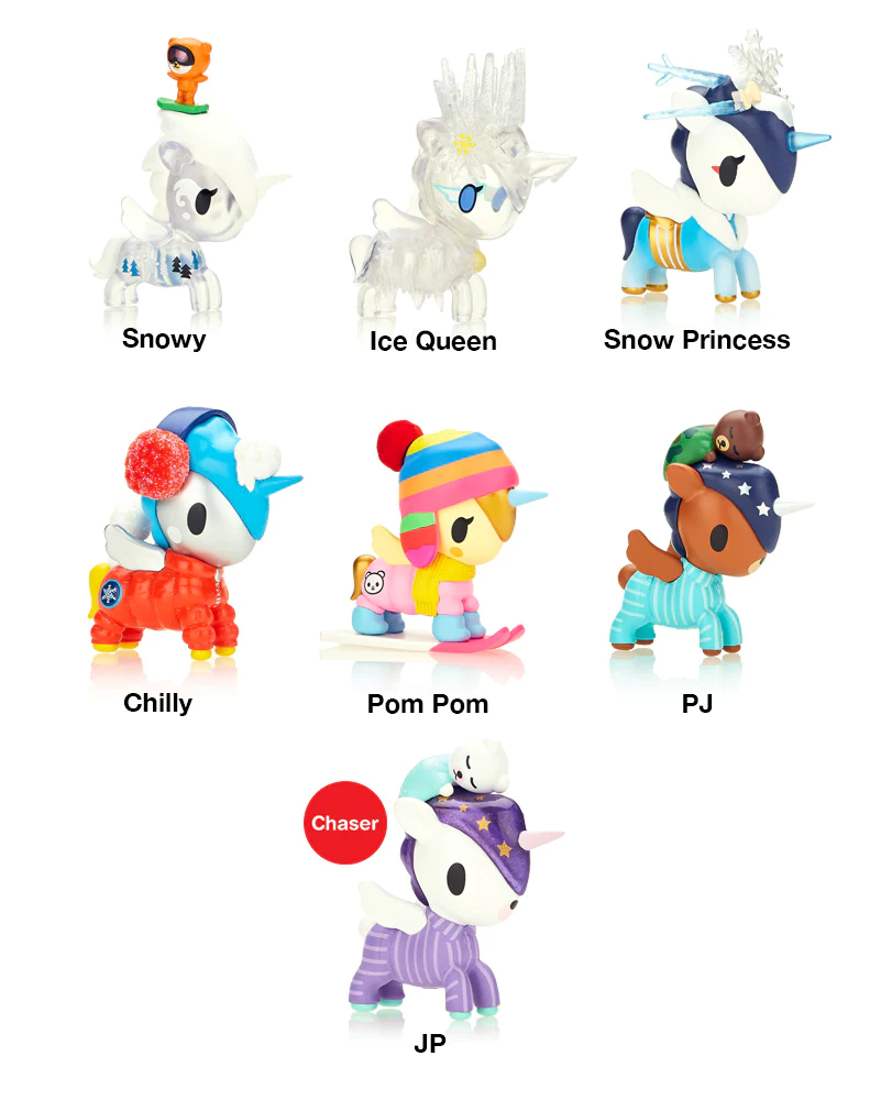 tokidoki Unicorno Winter Wonderland Series